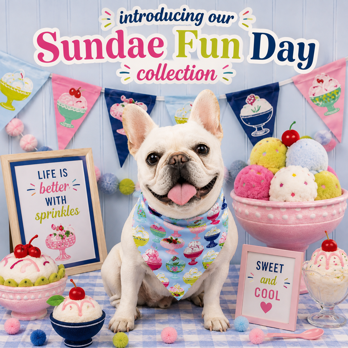 GRIFFY & DRAKE - "Sunday Fun Day" Bow Tie