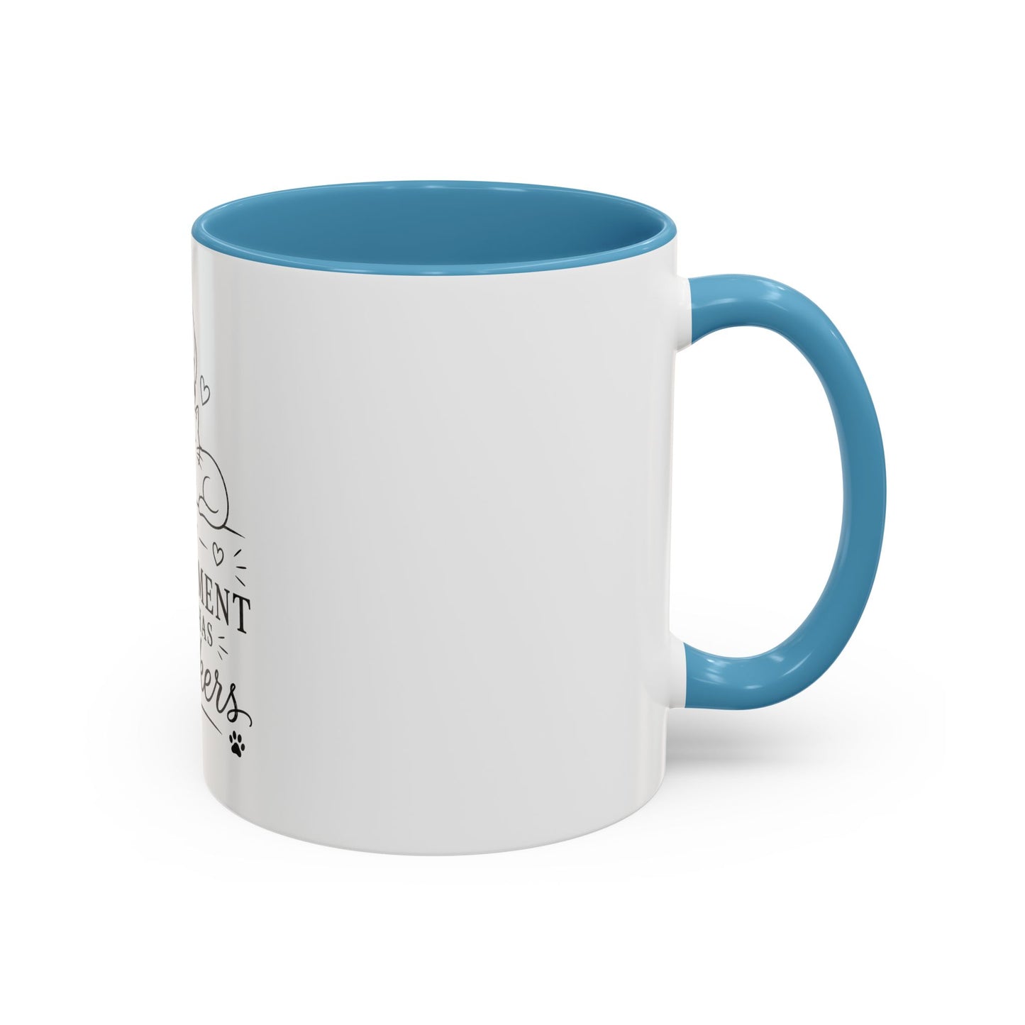 My Retirement Plan Has Whiskers Mug | Cat and Dog Illustration Coffee Mug