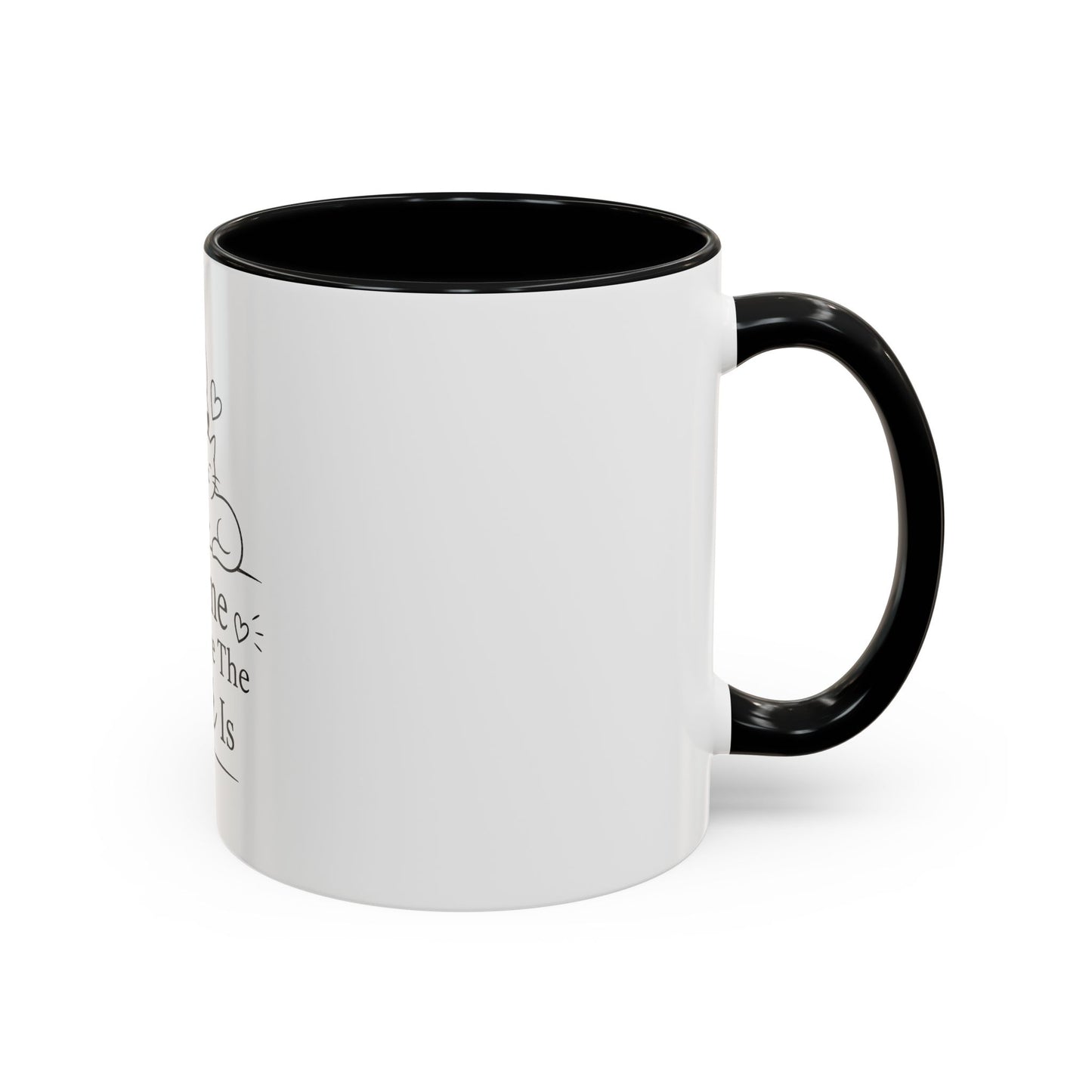 Home Is Where The Fur Is Mug | Cat and Dog Illustration Coffee Mug