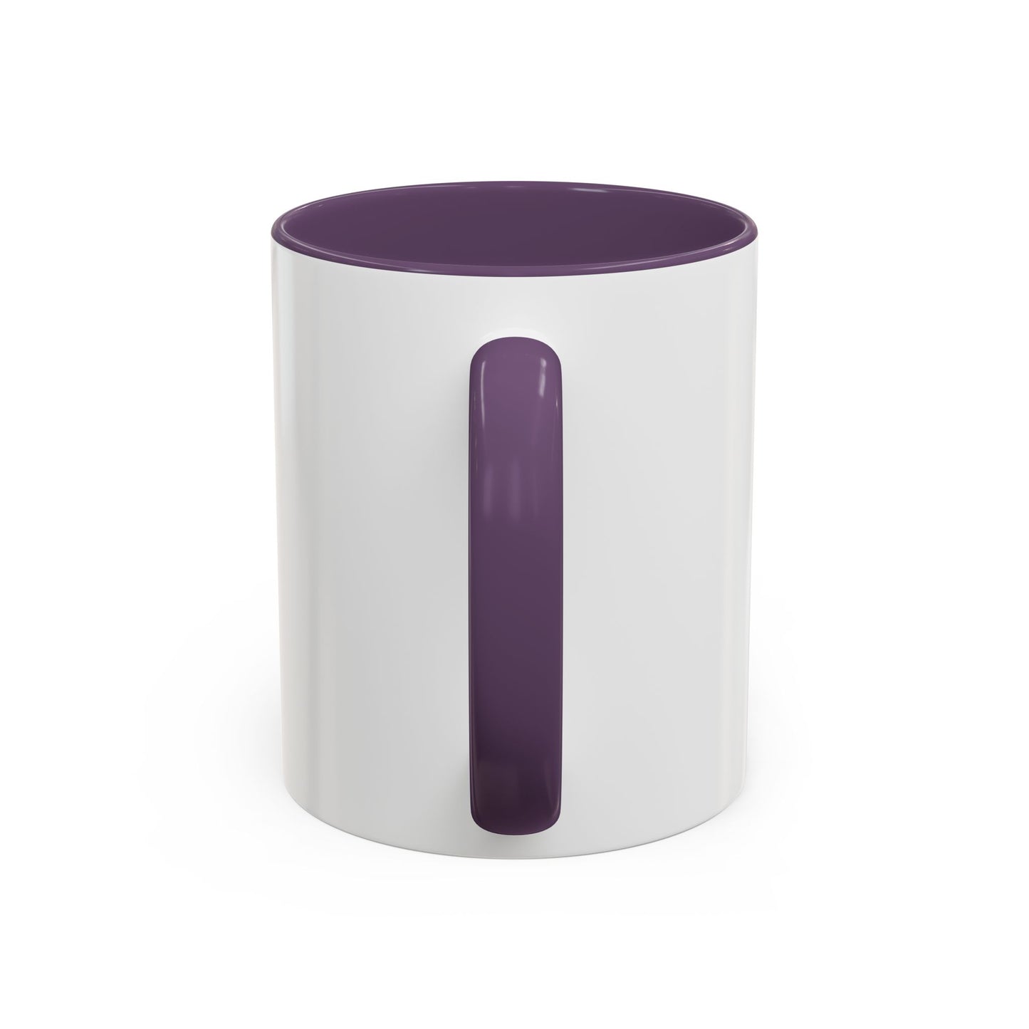 Jude - Walk Beside Me Accent Coffee Mug | Paw print, rainbow