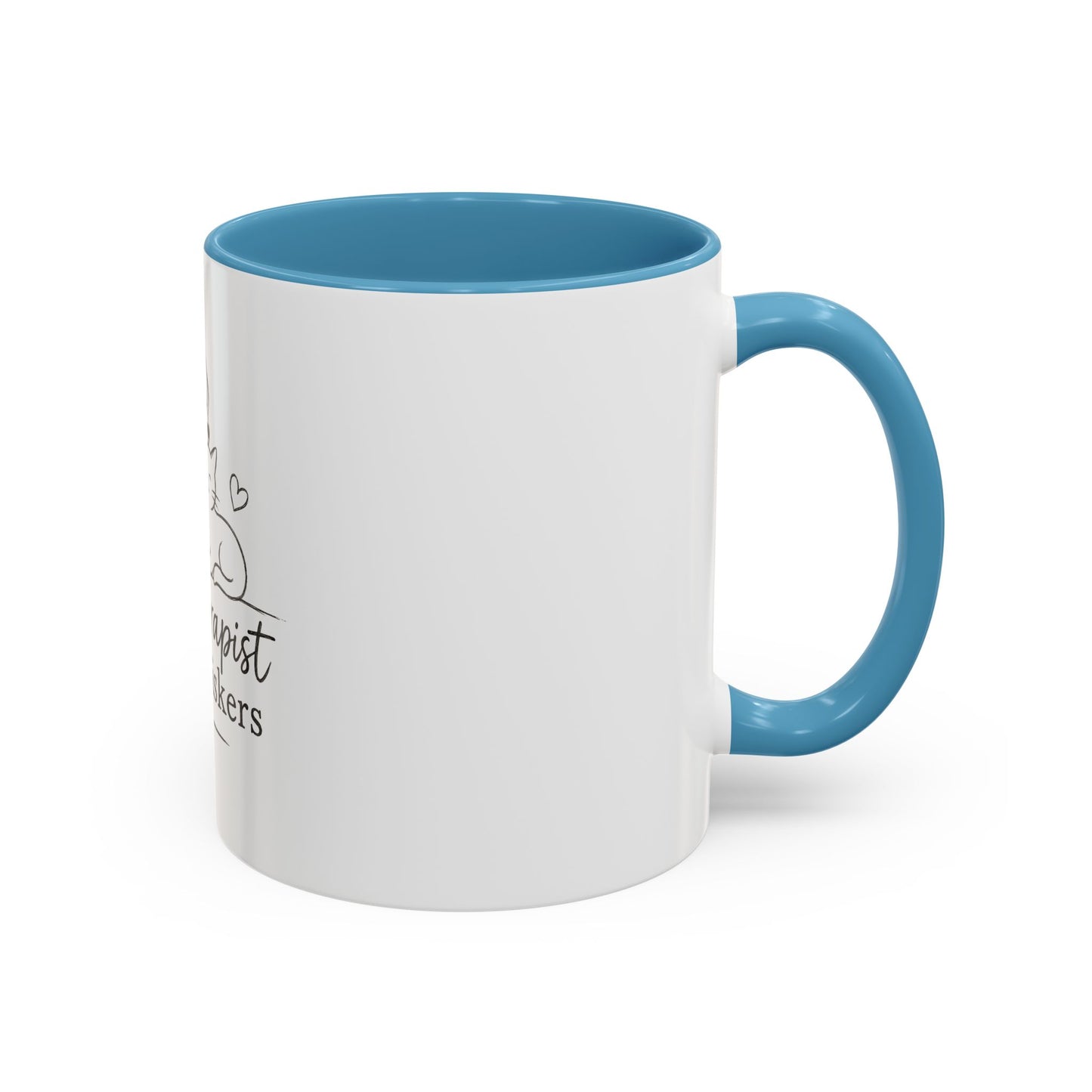 My Therapist Has Whiskers Mug | Cat and Dog Illustration Coffee Mug