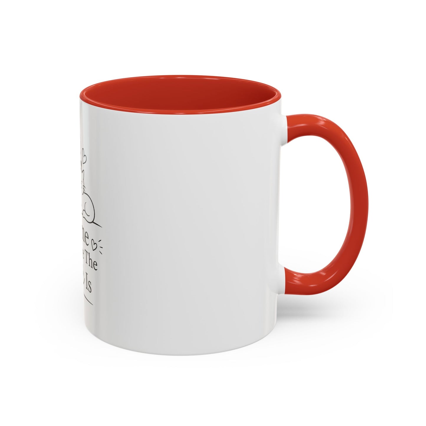 Home Is Where The Fur Is Mug | Cat and Dog Illustration Coffee Mug