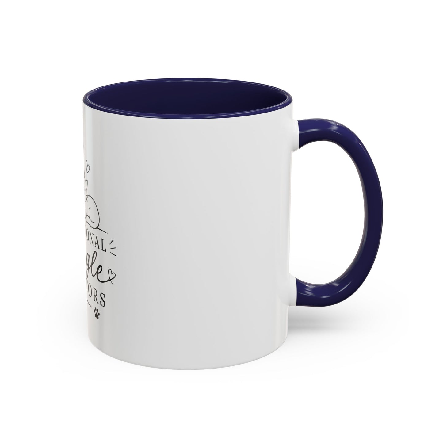 Professional  Snuggle Inspectors Mug | Cat and Dog Illustration Coffee Mug