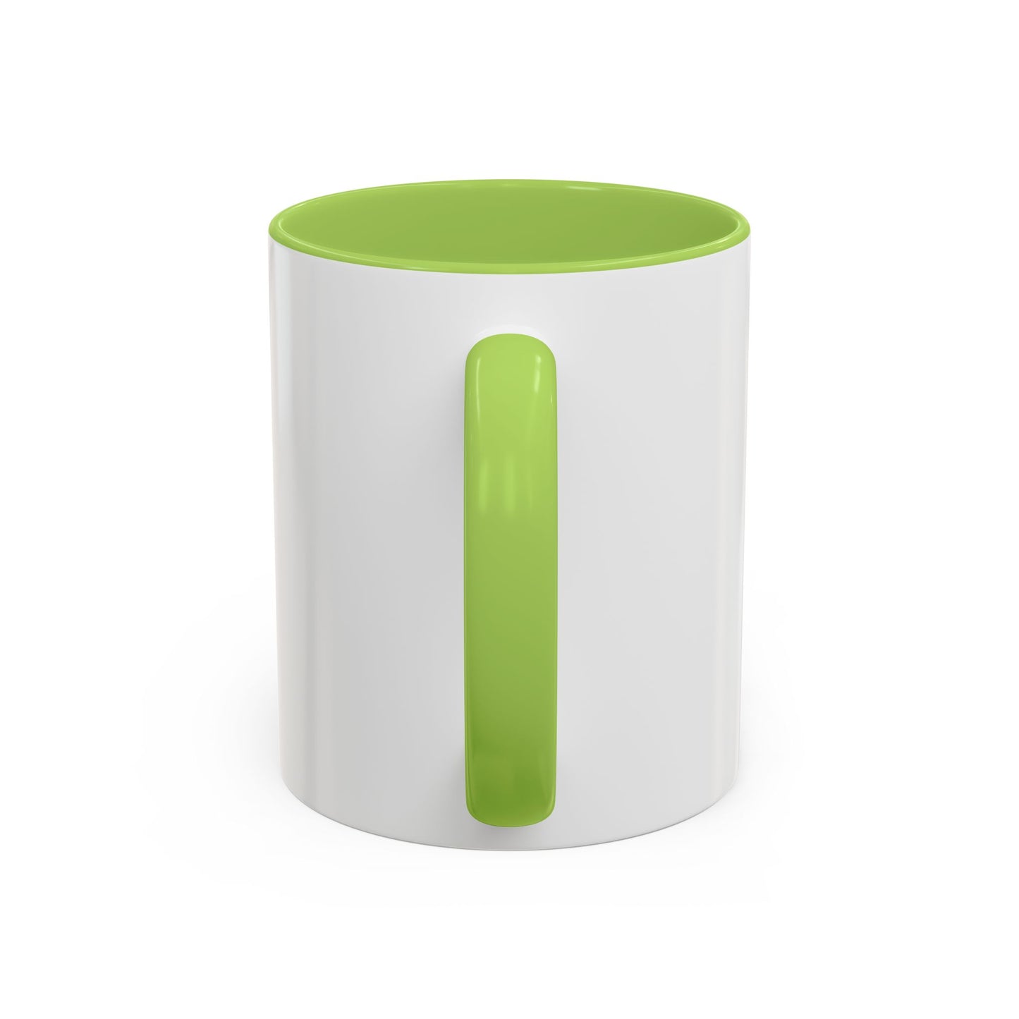 Johnny & Coraline Accent Coffee Mug | Paw print, rainbow