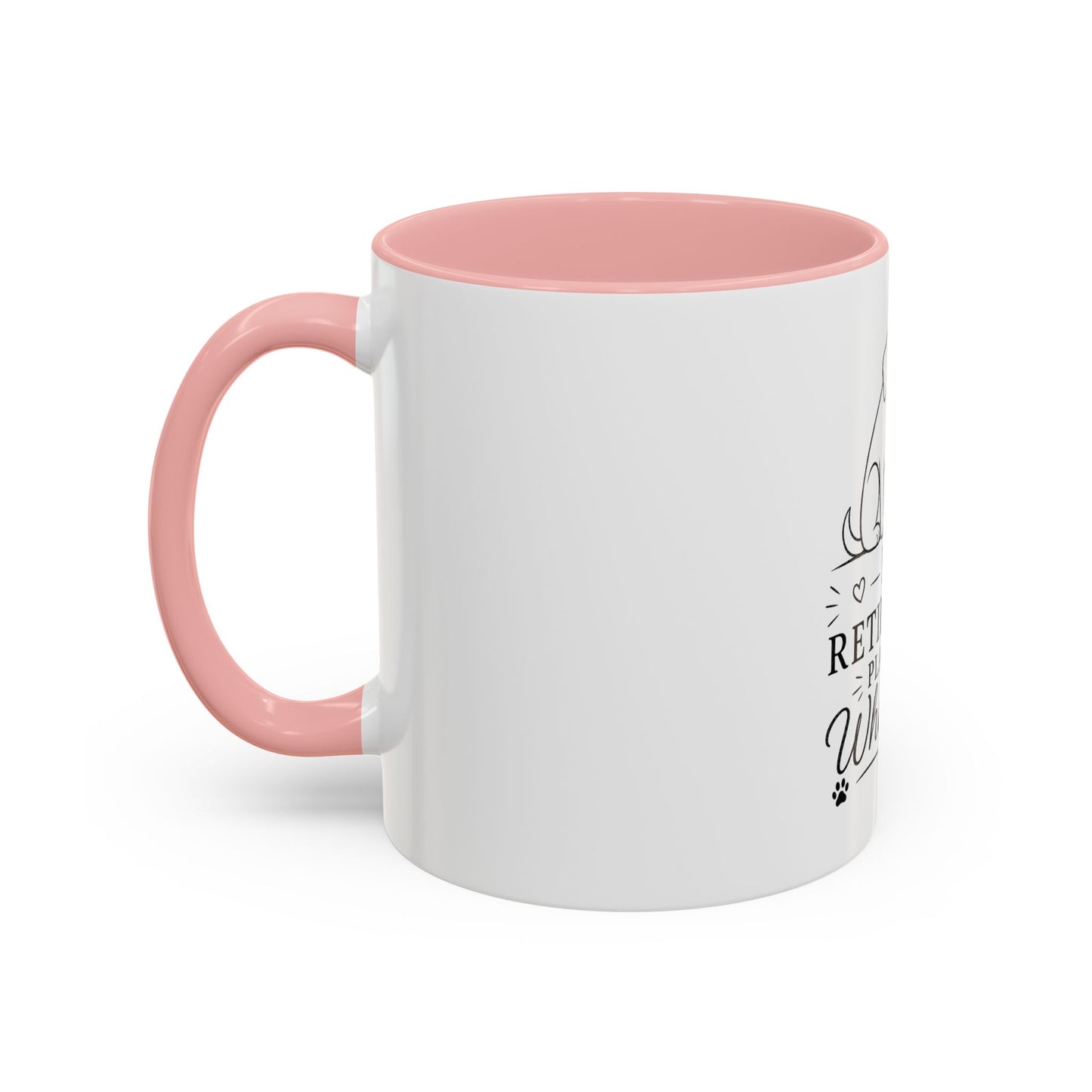 My Retirement Plan Has Whiskers Mug | Cat and Dog Illustration Coffee Mug