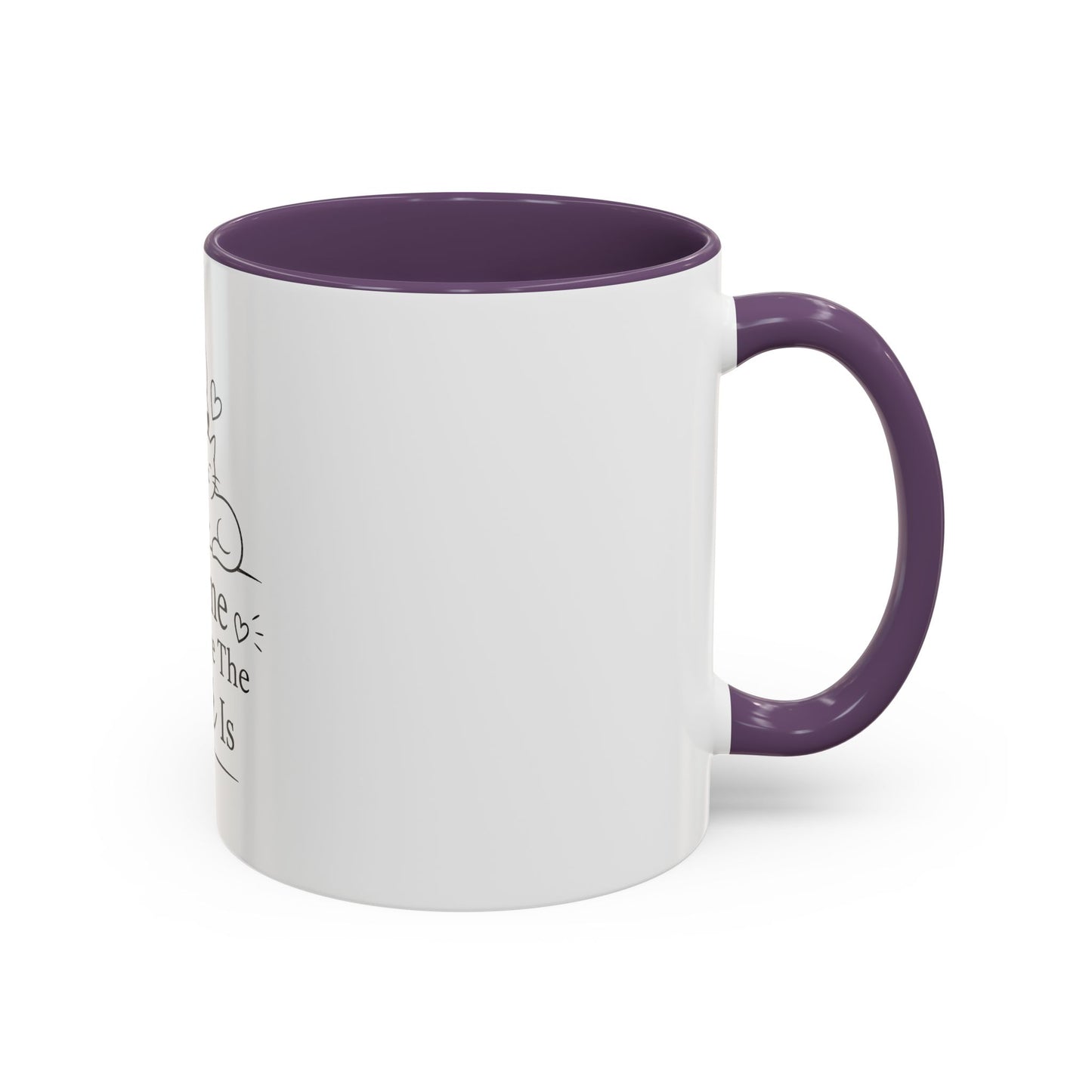 Home Is Where The Fur Is Mug | Cat and Dog Illustration Coffee Mug