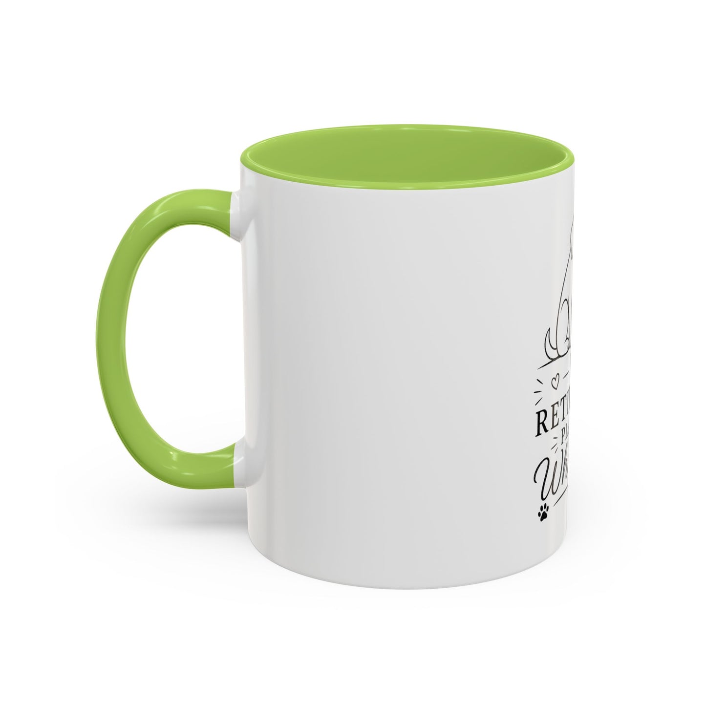 My Retirement Plan Has Whiskers Mug | Cat and Dog Illustration Coffee Mug
