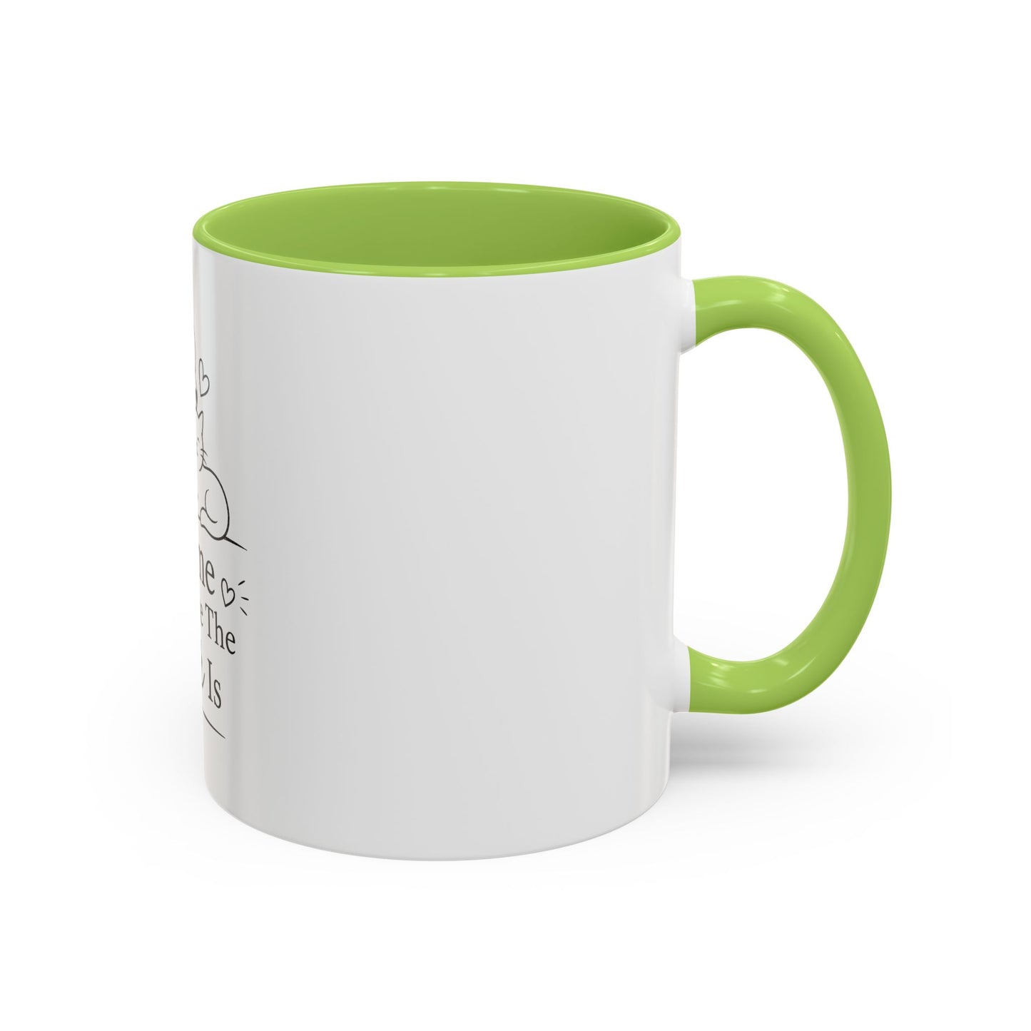 Home Is Where The Fur Is Mug | Cat and Dog Illustration Coffee Mug