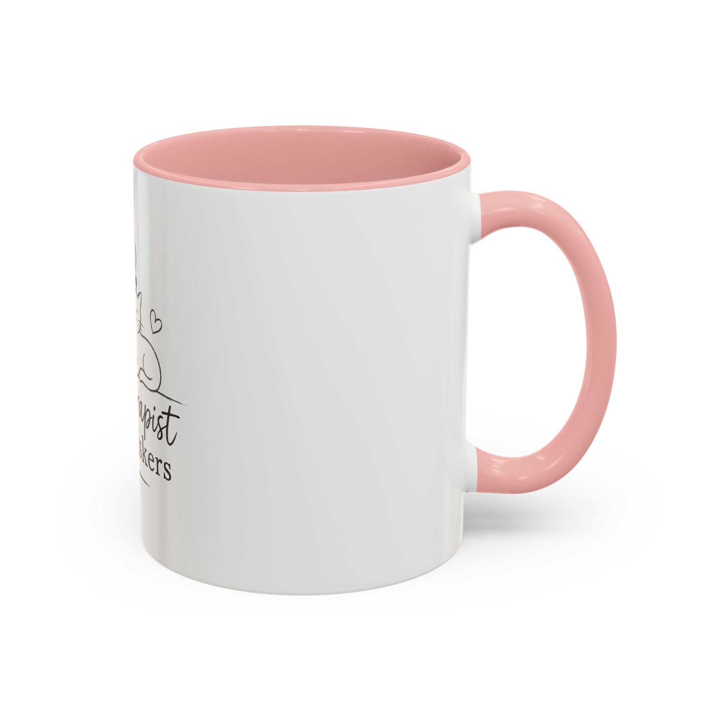 My Therapist Has Whiskers Mug | Cat and Dog Illustration Coffee Mug