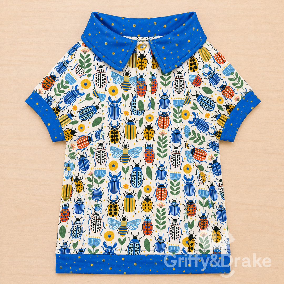 GRIFFY & DRAKE - "Buggin Around" Collar Shirt