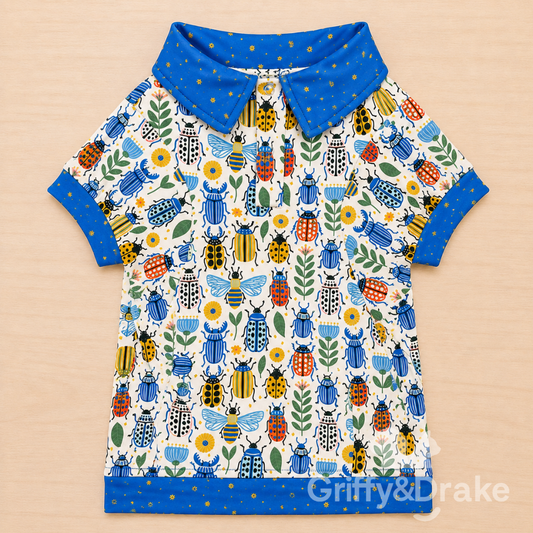 GRIFFY & DRAKE - "Buggin Around" Collar Shirt