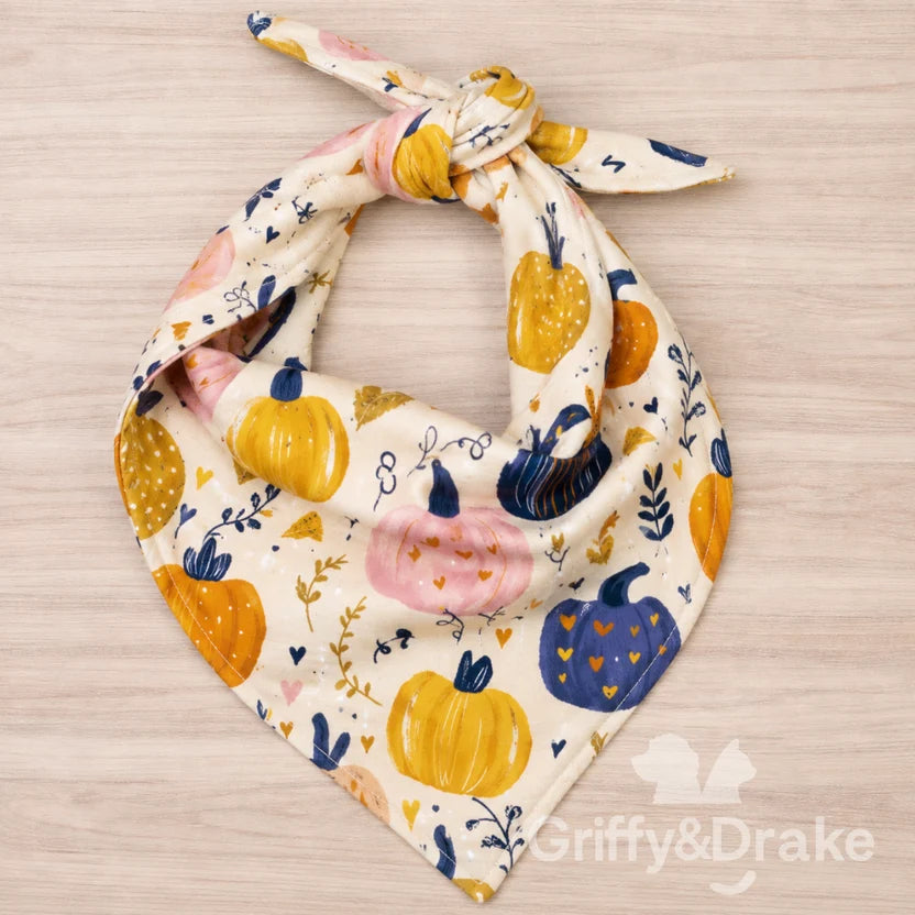 GRIFFY & DRAKE - "Pretty Pumpkins" Bandana
