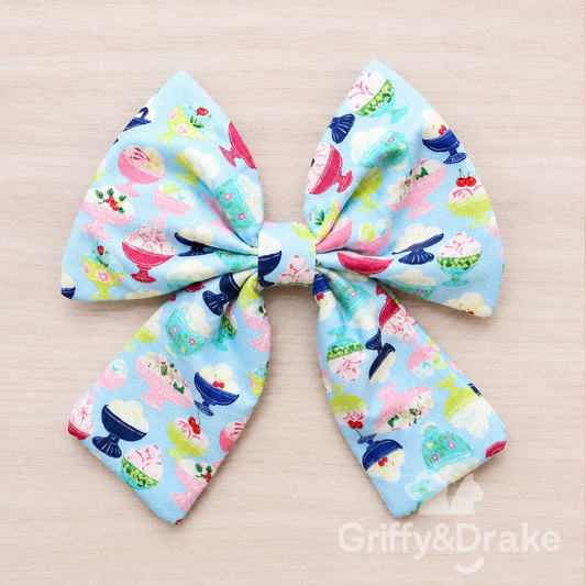GRIFFY & DRAKE - "Sunday Fun Day" Sailor Bow